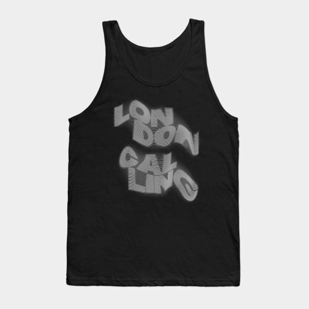 London Calling / Punk Typography  Design Tank Top by DankFutura